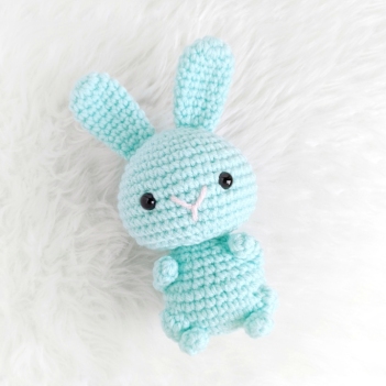 Mini Bunny Rabbit amigurumi pattern by AmiAmore