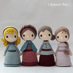 Little Women amigurumi by Amour Fou