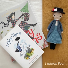 Mary Poppins amigurumi by Amour Fou
