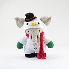 Snowman Set amigurumi by Madelenon
