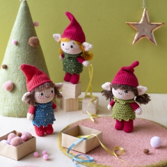 The Christmas Elf Girl amigurumi pattern by Khuc Cay