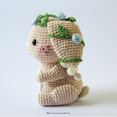 Blue Bell the Magical Bunny amigurumi pattern by Lemon Yarn Creations