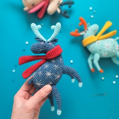 Storm the Deer  amigurumi by Natura Crochet