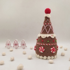 Gingerbread Christmas Tree amigurumi pattern by IwannaBeHara