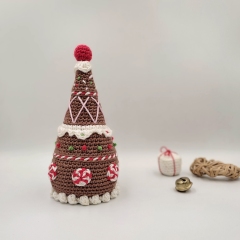 Gingerbread Christmas Tree amigurumi by IwannaBeHara
