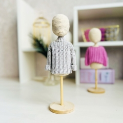 Basic sweaters amigurumi by Fluffy Tummy