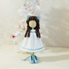 Clara outfit amigurumi pattern by Fluffy Tummy