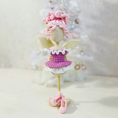 Sugar Plum Fairy outfit amigurumi pattern by Fluffy Tummy