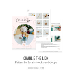 Charlie the Lion amigurumi pattern by Sarah's Hooks & Loops