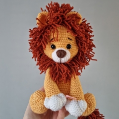 Ramon the Lion amigurumi by LittleEllies_Handmade