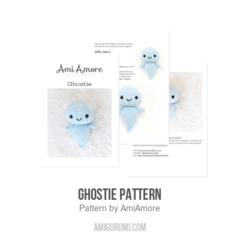 Ghostie Pattern amigurumi pattern by AmiAmore