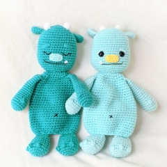 Monster Lovey amigurumi pattern by AmiAmore