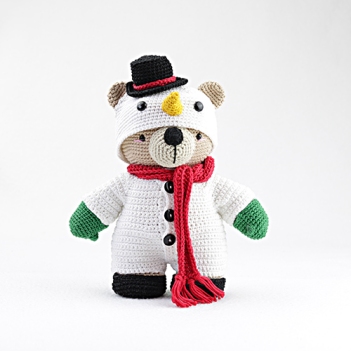 Snowman Set amigurumi pattern by Madelenon