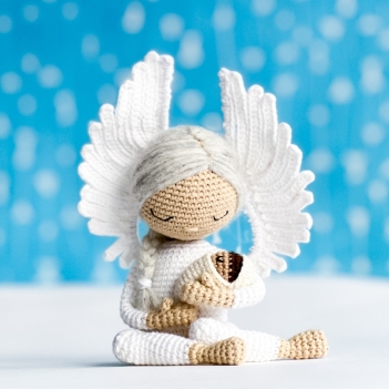Angel & the baby amigurumi pattern by Handmade by Halime