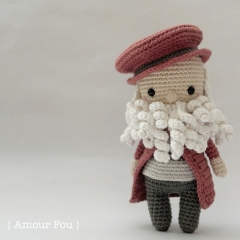 Leo Da Vinci amigurumi by Amour Fou