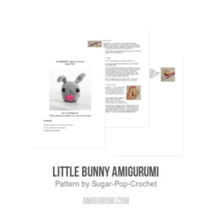Little Bunny Amigurumi amigurumi pattern by Sugar Pop Crochet