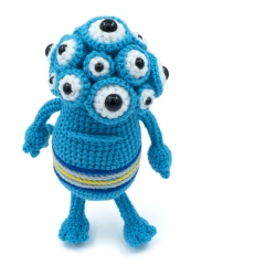 Horace the Monster amigurumi pattern by MevvSan