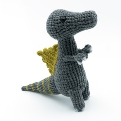 Spinosaurus Dinosaur amigurumi by MevvSan