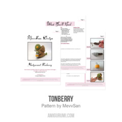Tonberry amigurumi pattern by MevvSan