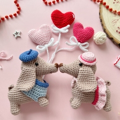 Valentine's Toys amigurumi by RNata