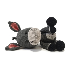 Anco Donkey amigurumi pattern by Crochetbykim