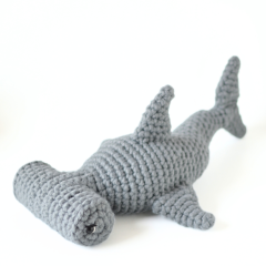 Holly the Hammerhead Shark amigurumi pattern by Elisas Crochet