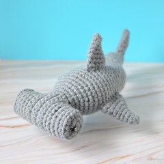 Holly the Hammerhead Shark amigurumi by Elisas Crochet