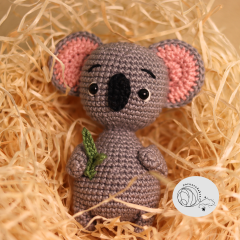 Peanut, the amigurumi koala  amigurumi pattern by yarnacadabra