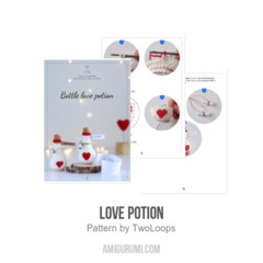Love potion amigurumi pattern by TwoLoops