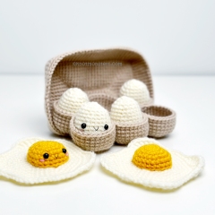 55 Breakfast Cafe Crochet Patterns amigurumi by Knotmonster