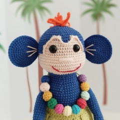 Monkey amigurumi pattern by Iryna Zubova