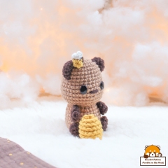 ChubBie - Pookie the Teddy Bear amigurumi by Noobie On The Hook