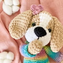 Lucas the Beagle amigurumi pattern by One and Two Company