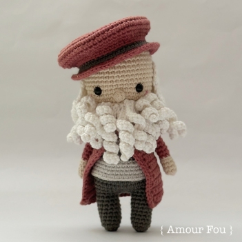 Leo Da Vinci amigurumi pattern by Amour Fou