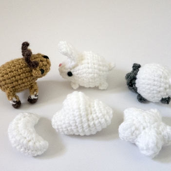 Mobile Shapes amigurumi pattern by MevvSan