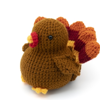 Thanksgiving Turkey amigurumi pattern by MevvSan