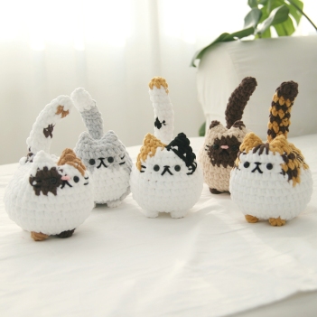 No-sew cats (bundle A) amigurumi pattern by Bigbebez
