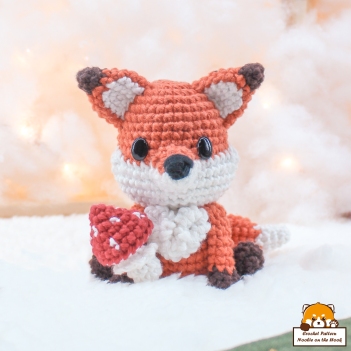 ChubBie - Ashe the the fox amigurumi pattern by Noobie On The Hook