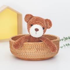 Teddy bear plushie amigurumi by Diminu