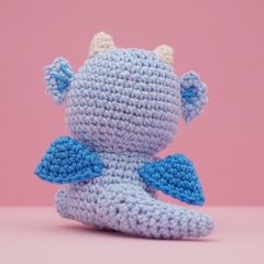 Dragon - Mini Animals amigurumi pattern by Khuc Cay