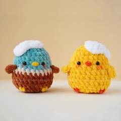 Easter Egg Animals amigurumi pattern by Khuc Cay