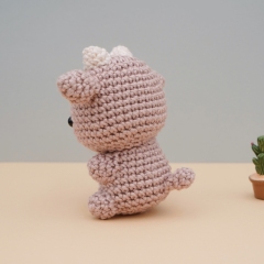 Goat - Mini Animals amigurumi by Khuc Cay