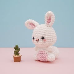 Rabbit - Mini Animals amigurumi pattern by Khuc Cay