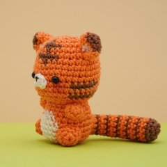 Tiger - Mini Animals amigurumi by Khuc Cay