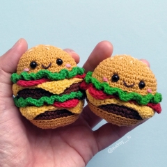 Fast Food Fiesta amigurumi pattern by Audrey Lilian Crochet