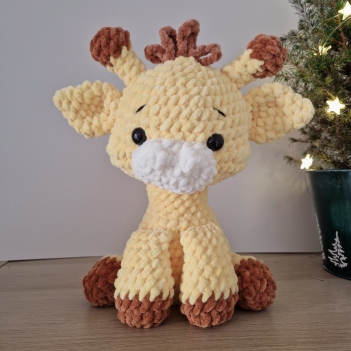 Rolo the Giraffe amigurumi pattern by Sweet Fluffy Stitches