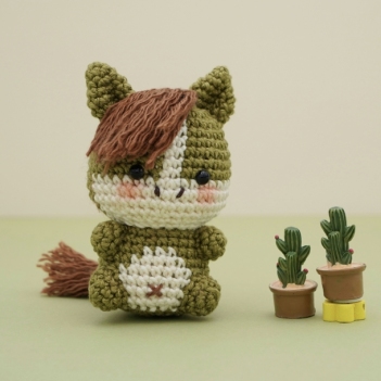 Horse - Mini Animals amigurumi pattern by Khuc Cay