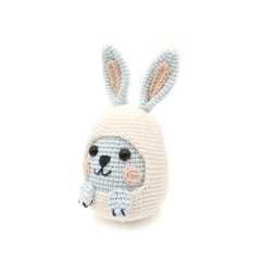 Easter Bunny Egg amigurumi pattern by RoKiKi