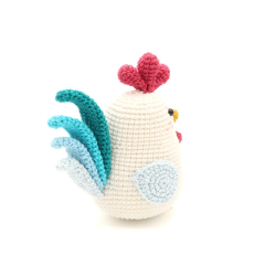 Rooster, Chicken amigurumi pattern by RoKiKi