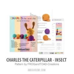 Charles the Caterpillar - Insect amigurumi by FROGandTOAD Creations